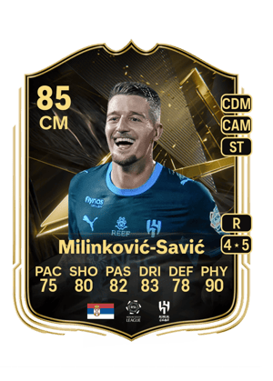 Milinković-Savić - 85 - Team of the week