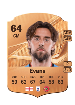 Evans - 64 - Rare