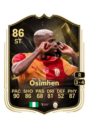 Osimhen - 86 - Team of the week
