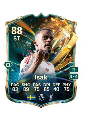 Carta de Alexander Isak no FC 27