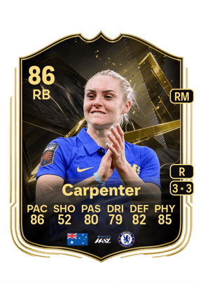 Carpenter - 86 - Team of the week