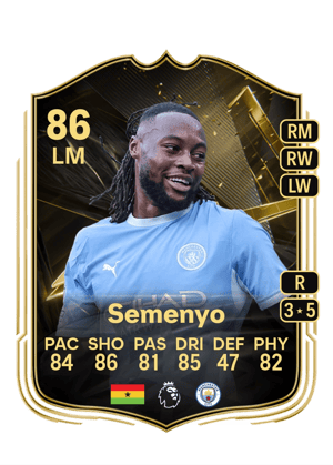 Semenyo - 86 - Team of the week