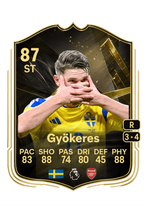 Gyökeres - 87 - Team of the week