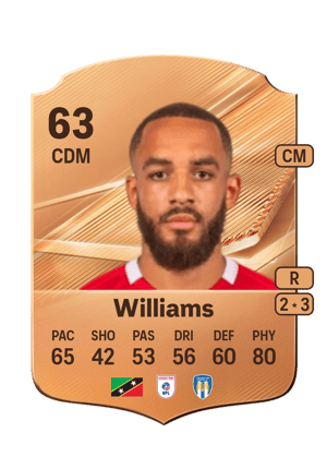 Williams - 63 - Rare