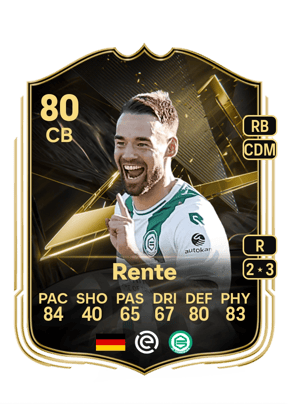 Rente - 80 - Team of the week