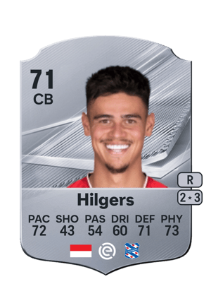 Mees Hilgers FC 27 kartı
