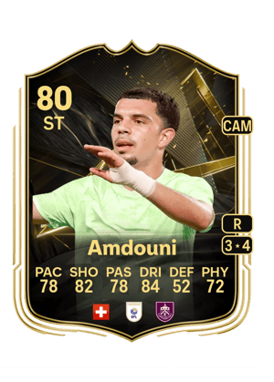 Amdouni - 80 - Team of the week
