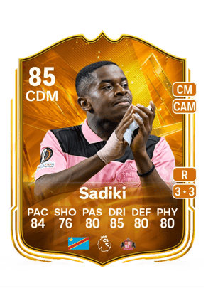 Sadiki - 85 - Star Performer