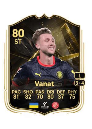 Vanat - 80 - Team of the week