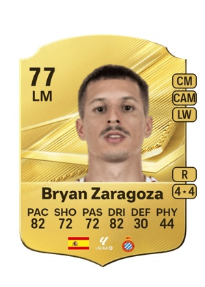 Bryan Zaragoza-Karte aus FC 27