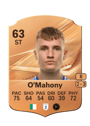 O'Mahony - 63 - Rare