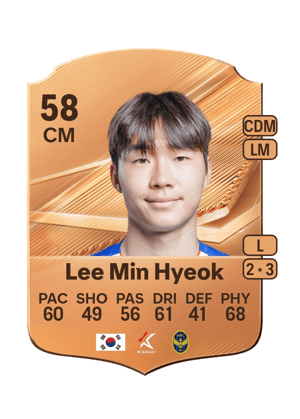 Lee Min Hyeok - 58 - Rare
