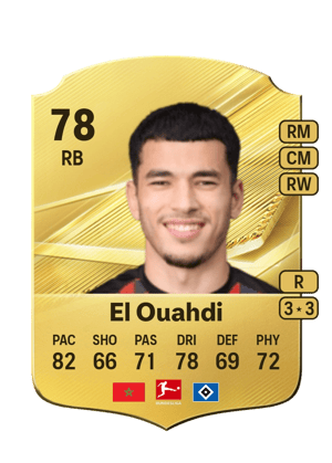El Ouahdi - 78 - Rare
