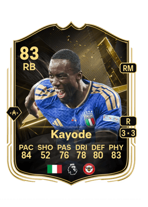 Kayode - 83 - Team of the week