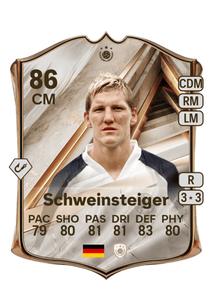 Schweinsteiger - 86 - Debut International Icon