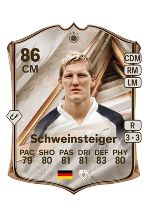 Schweinsteiger - 86 - Debut International Icon