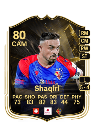 Shaqiri - 80 - Team of the week