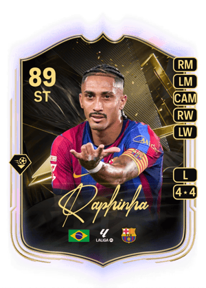 Raphinha - 89 - Team of the week