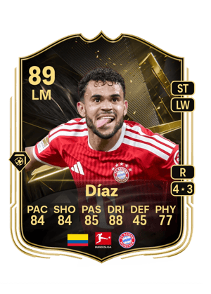 Díaz - 89 - Team of the week