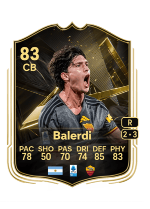 Balerdi - 83 - Team of the week