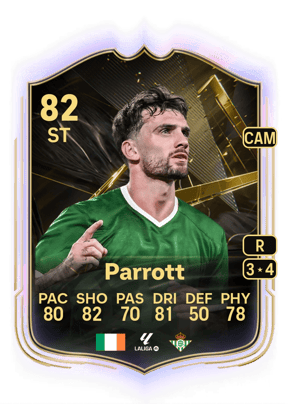 Parrott - 82 - Team of the week
