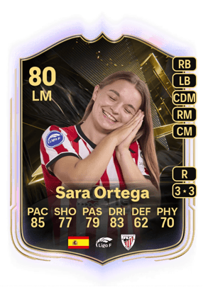 Sara Ortega - 80 - Team of the week