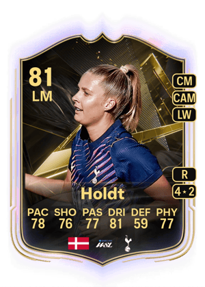 Holdt - 81 - Team of the week
