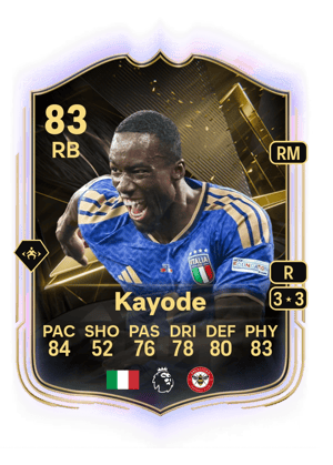 Kayode - 83 - Team of the week