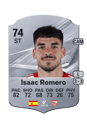 Isaac Romero FC 27 card
