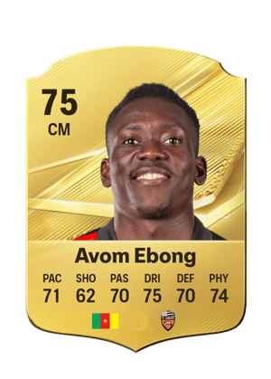 Avom Ebong - 75 - Rare