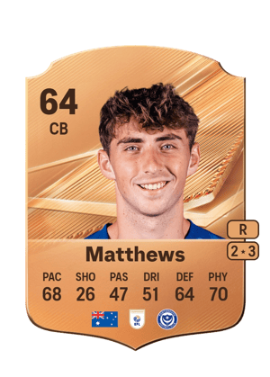 Matthews - 64 - Rare