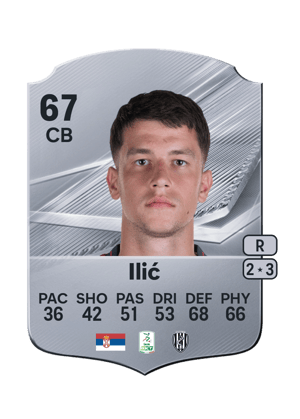 Ilić - 67 - Rare