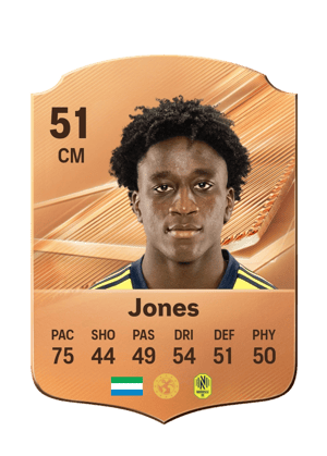 Jones - 51 - Rare