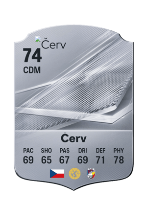 Červ - 74 - Rare
