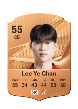 Lee Ye Chan - 55 - Rare