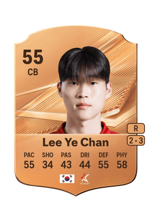 Lee Ye Chan - 55 - Rare