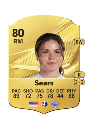 Emma Sears FC 27 Ultimate Team card