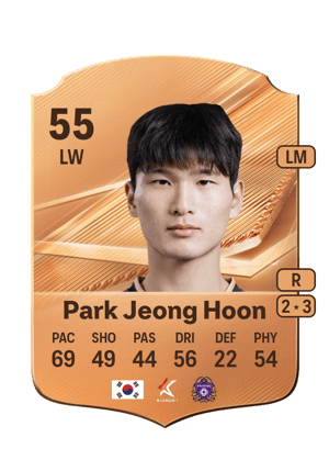 Park Jeong Hoon - 55 - Rare