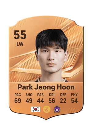 Park Jeong Hoon - 55 - Rare