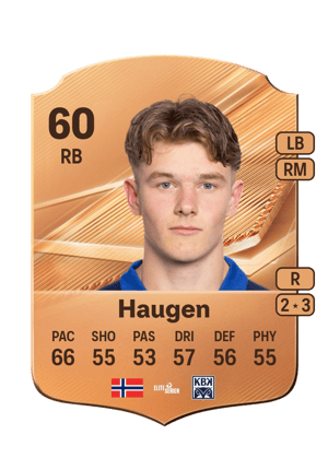 Haugen - 60 - Rare