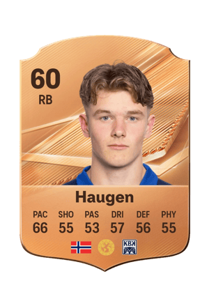 Haugen - 60 - Rare