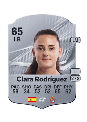 Clara Rodríguez - 65 - Rare