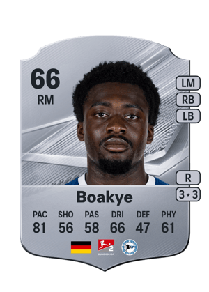 Boakye - 66 - Rare