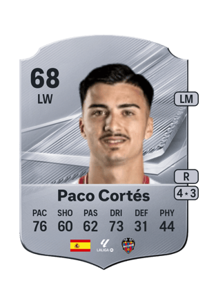 Paco Cortés - 68 - Rare
