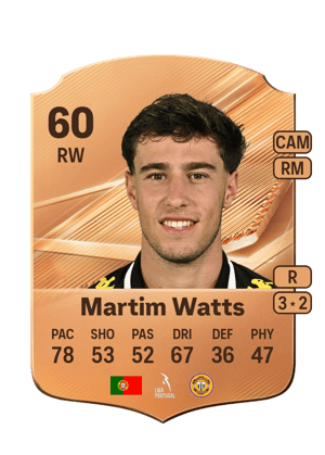 Martim Watts - 60 - Rare