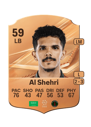 Al Shehri - 59 - Rare