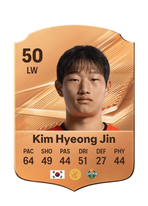 Kim Hyeong Jin - 50 - Rare