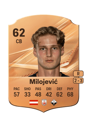 Milojević - 62 - Rare