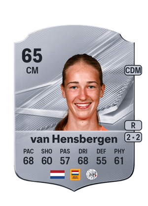 van Hensbergen - 65 - Rare