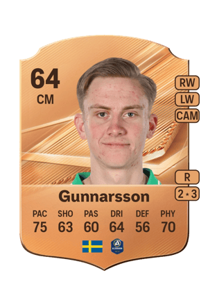 Gunnarsson - 64 - Rare